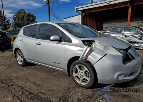 2013 Nissan Leaf S from USA, damaged, VIN 1N4AZ0CP9DC403309